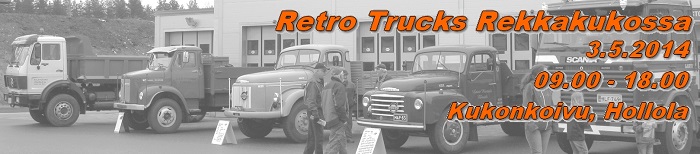 Retro Trucks Rekkakukossa