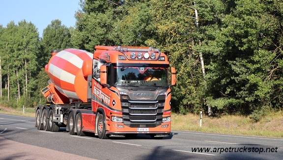 Scania R520 Hyvink��n Betoni