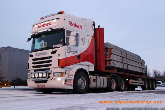 Scania R500, Ajomestarit